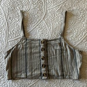 American Eagle Crop Tank Top
